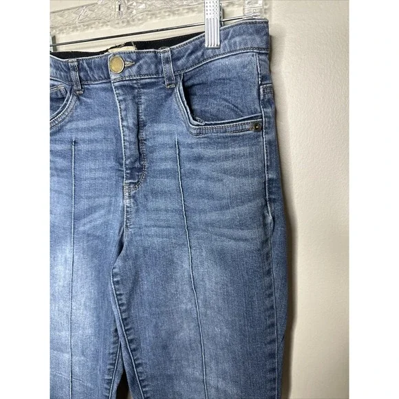 Democracy Ab Technology Size 10 Skinny Jeans Medium Mid Rise Casual - Picture 3 of 14